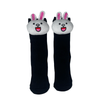 Lola + The Boys Bunny/black Animal knee socks