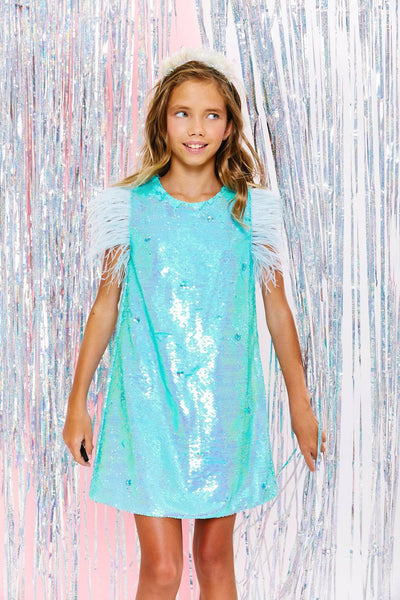 Lola + The Boys Anna Sequin Dress (Pre Order Ships 12/15)