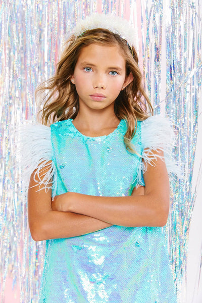 Lola + The Boys Anna Sequin Dress (Pre Order Ships 12/15)