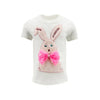 Lola + The Boys Beaded Bunny Bow Tshirt