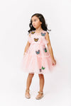 Lola + The Boys Butterfly Gem Tulle Dress