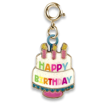 Lola + The Boys Gold Birthday Cake Charm It! Charms!