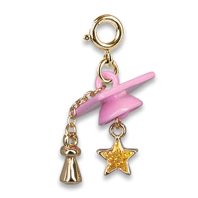 Lola + The Boys Gold Graduation Cap Charm Charm It! Charms!