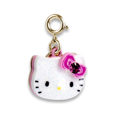 Lola + The Boys Gold Glitter Hello Kitty Charm Charm It! Charms!