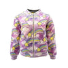 Lola + The Boys Coats & Jackets Shooting Stars Pastel Satin Bomber