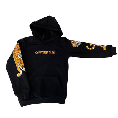 Lola + The Boys Courageous Tiger Hoodie