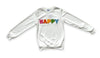 Lola + The Boys Crystal Happy Sweatshirt