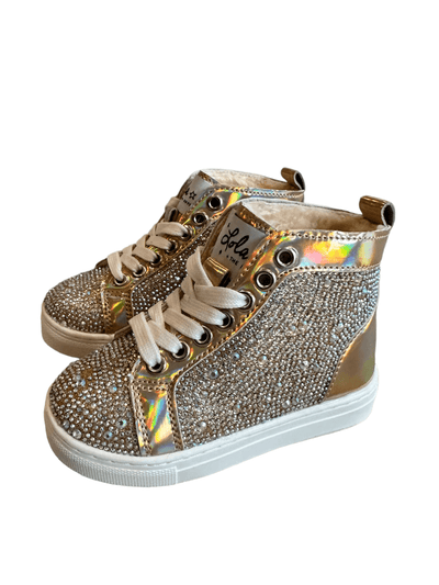 Lola + The Boys Crystal Hologram Sneaker