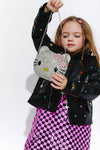 Lola + The Boys Crystal Kitty Purse- Preorder ships 2/20