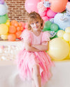 Lola + The Boys Dress Bubble Gum Pink Gigi Dress