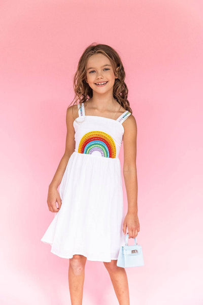 Lola + The Boys DRESS Crystal Rainbow Sun Dress