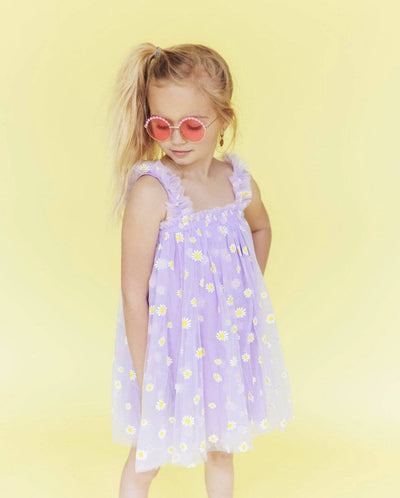 Lola + The Boys Dress Daisy lavender Tulle Dress