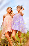 Lola + The Boys Dress Daisy lavender Tulle Dress