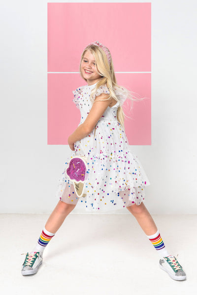 Lola + The Boys Dress Funfetti Dress