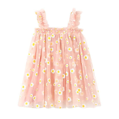 Lola + The Boys Dress Just Peachy Daisy Dress -PREORDER ships 8/15