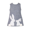 Lola + The Boys Dress Kissing Bunnies Gingham Dress & Jacket