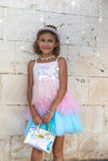 Lola + The Boys Dress Paillette Ombre Tutu Dress