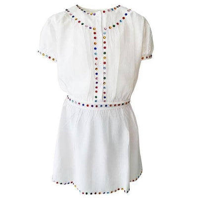 Lola + The Boys Dress Rainbow Jewel Dress