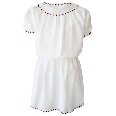 Lola + The Boys Dress Rainbow Jewel Dress