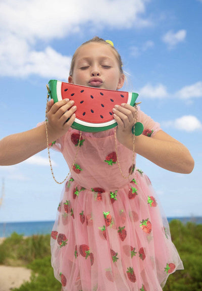 Lola + The Boys Dress Strawberry Sequin Dress