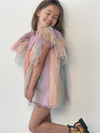 Lola + The Boys Dress sunset rainbow tulle dress -PREORDER ships 8/15