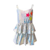 Lola + The Boys DRESS Tiered Stars Sequin Dress