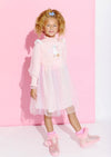 Lola + The Boys Dresses Rainbow Unicorn Tulle Dress