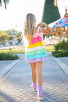 Lola + The Boys DRESSES ruffle pastel sun dress