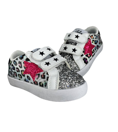 Lola + The Boys Electric Cheetah Star Sneaker