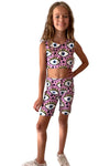 Lola + The Boys Evil Eye Athletic Set with shorts