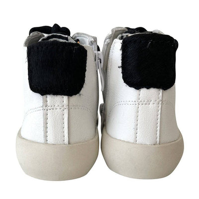 Lola + The Boys footwear Black Happy Star HighTop Sneaker