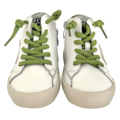 Lola + The Boys footwear Green Happy Star HighTop Sneaker