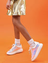 Lola + The Boys Footwear Hologram Magic Sneaker