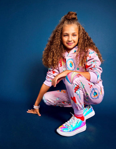 Lola + The Boys Footwear Hologram Magic Sneaker