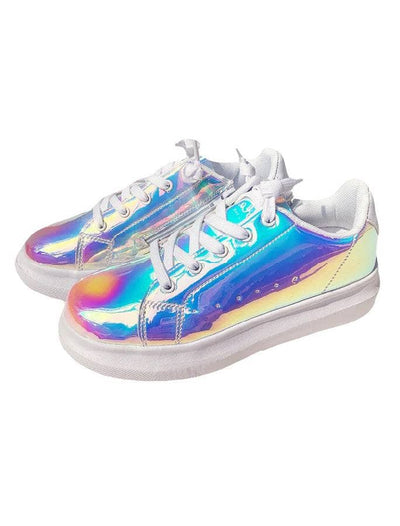 Lola + The Boys Footwear Hologram Magic Sneaker