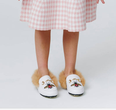 Lola + The Boys Footwear Queen Bee Faux Fur Loafer