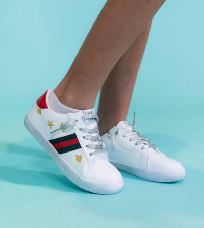 Lola + The Boys Footwear Stars and Bee Sneaker