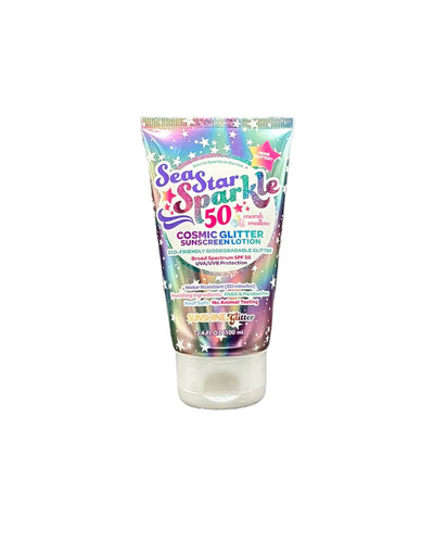 Lola + The Boys Sea Star Sparkle Cosmic SPF 50 Glitter sun protector