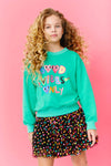 Lola + The Boys GOOD VIBES ONLY Sweatshirt