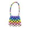 Lola + The Boys Rainbow Gumball Beaded Coin Purse