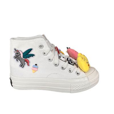 Lola + The Boys Happy Feet High Top Sneakers