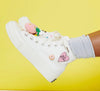 Lola + The Boys Happy Feet High Top Sneakers