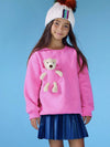 Lola + The Boys Hoodie Teddy Bear Crewneck