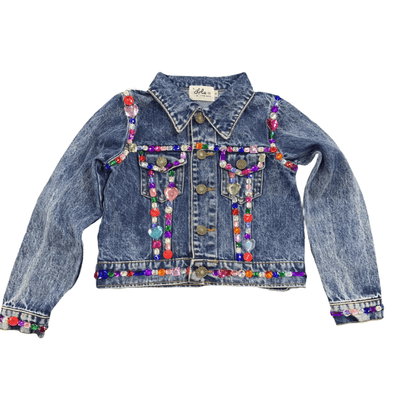 Lola + The Boys JACKET Jelly Bean Denim Jacket