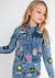 All About The Patch Crop Denim Jacket