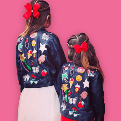 Lola & The Boys Jackets & Bombers All About The Patch Vegan Leather Jacket