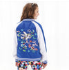 Lola & The Boys Jackets & Bombers Girls Unicorn Satin Bomber