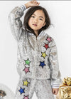 Lola & The Boys Jackets & Bombers Girls Unicorn Sequin Bomber