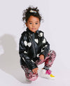 Lola + The Boys Jackets & Bombers I Heart You Vegan Leather Jacket