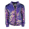 Lola & The Boys Jackets & Bombers Magic Mermaid Sequin Bomber